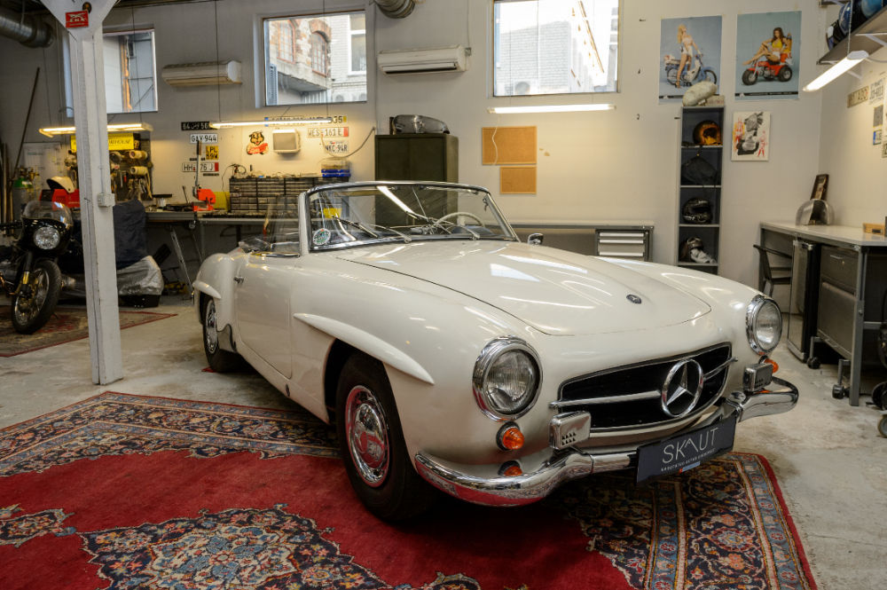 Eestisse jõudis 1962. aasta Mercedes 190 SL